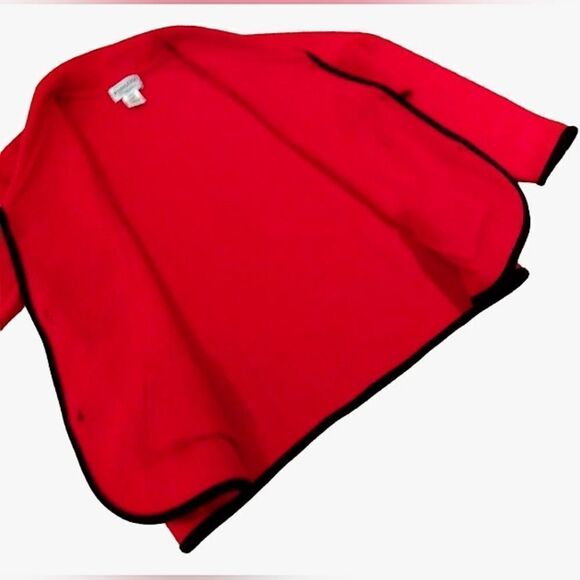 Pendleton Merino Wool Cardigan Jacket Portland Oregon SZ Large Petite Vintage - Picture 10 of 15